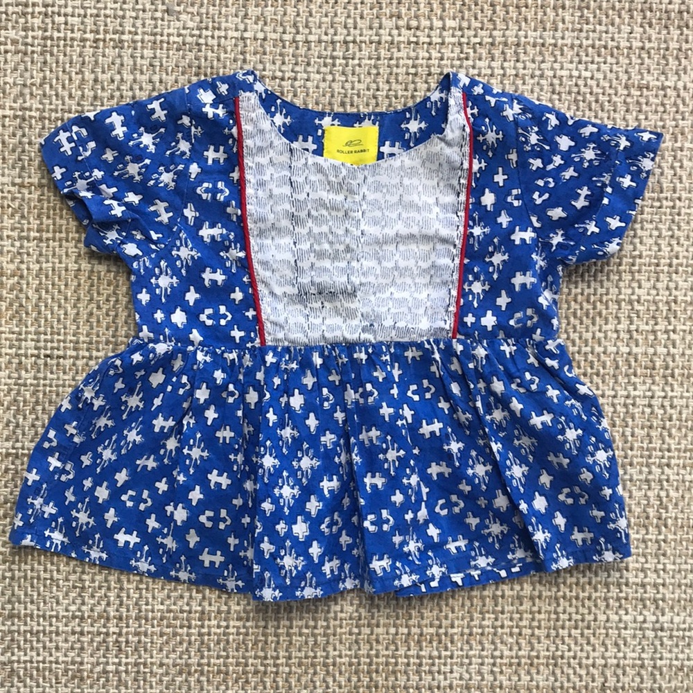 Roberta Roller Rabbit Top (size 2)